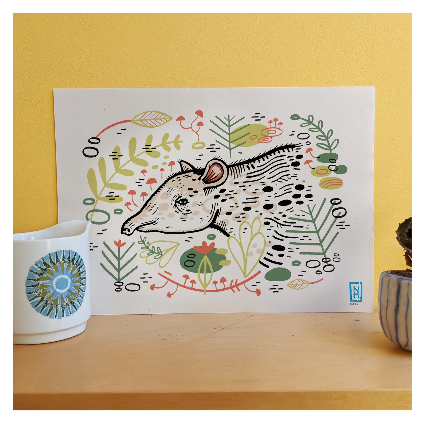 Tapir print